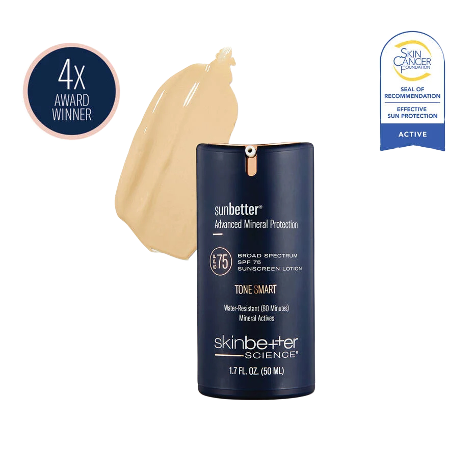 sunbetter TONESMART SPF 75 Sunscreen Lotion